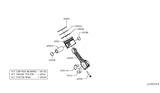 Diagram for Nissan Titan Rod Bearing - 12117-EZ49A