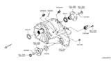 Diagram for 2019 Nissan Titan Transfer Case Seal - 33142-EZ00A