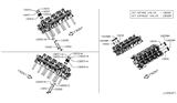 Diagram for Nissan Titan Rocker Arm - 13285-EZ40A