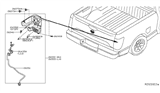 Diagram for 2017 Nissan Titan Light Socket - 26551-EZ20A