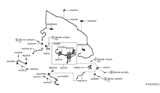 Diagram for 2019 Nissan Titan Brake Line - 46211-EZ60A