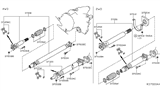 Diagram for 2017 Nissan Titan Universal Joints - 37125-EB70A