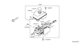 Diagram for 2018 Nissan Titan Brake Master Cylinder - 46010-9FF3A