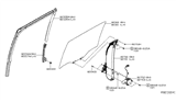 Diagram for 2017 Nissan Titan Window Regulator - 82720-EZ00A