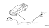 Diagram for 2017 Nissan Titan Hood Latch - 65601-EZ41C