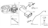 Diagram for 2016 Nissan Titan Antenna Cable - 28241-EZ00D