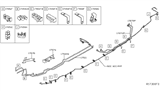 Diagram for 2019 Nissan Titan Fuel Line Clamps - 24220-7P100