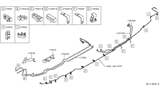 Diagram for 2016 Nissan Titan Fuel Line Clamps - 24220-7P100