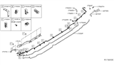 Diagram for 2014 Nissan Armada Fuel Line Clamps - 17571-7S010