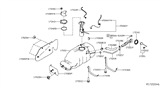 Diagram for 2009 Nissan Titan Fuel Tank Strap - 17406-7S200