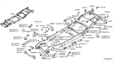 Diagram for Nissan Frontier Shock And Strut Mount - E0441-EZ0MA