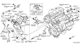 Diagram for 2016 Nissan Titan Thermostat Housing - 14053-EZ40A