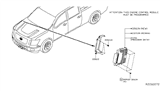 Diagram for Nissan Engine Control Module - 2371M-EZ40ARE