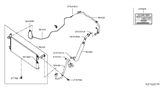 Diagram for Nissan Titan A/C Hose - 92480-EZ60B