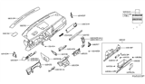 Diagram for 2020 Nissan Titan Instrument Cluster - 68240-EZ01A