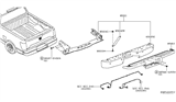 Diagram for 2020 Nissan Titan Bumper - 85030-EZ20A