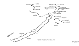 Diagram for 2017 Nissan Titan Hydraulic Hose - 46310-EZ00A