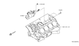 Diagram for 2019 Nissan Titan Starter Motor - 23300-EZ40A