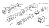 Diagram for 2019 Nissan Titan Bellhousing - 31301-1XR0E