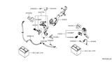 Diagram for Nissan Battery Cable - 24080-EZ40B