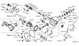 Diagram for 2017 Nissan Titan Transfer Case Seal - 38189-EZ20B