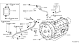 Diagram for 2019 Nissan Titan Transmission Assembly - 31020-X050B