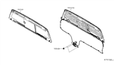 Diagram for 2020 Nissan Titan Window Regulator - 79700-EZ20D