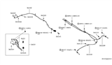 Diagram for 2020 Nissan Titan Parking Brake Cable - 36530-EZ00B