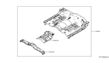 Diagram for 2020 Nissan Titan Floor Pan - 74500-EZ10A