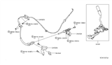 Diagram for 2018 Nissan Titan Shift Cable - 34935-EZ40A