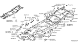 Diagram for Nissan Juke Spindle Nut - 40262-JA000