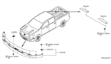 Diagram for 2017 Nissan Titan Spoiler - 96015-EZ40A