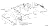 Diagram for 2001 Nissan Altima Power Steering Hose - 49541-2B000