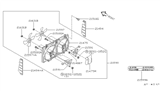 Diagram for 2005 Nissan Sentra Radiator fan - 21486-9E000