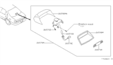 Diagram for 2001 Nissan Altima Light Socket - 26597-9E020