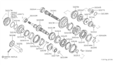 Diagram for 2000 Nissan Maxima Synchronizer Ring - 32604-79E21