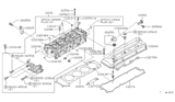 Diagram for 2007 Nissan Maxima Oil Filler Cap - 15255-8B000