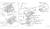 Diagram for 2001 Nissan Altima Oil Pan Baffle - 11113-9E000