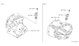 Diagram for 2005 Nissan Sentra Speed Sensor - 32702-9B014