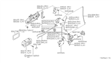Diagram for 1998 Nissan Altima Door Latch Cable - 80608-9E000