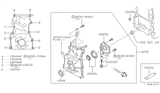 Diagram for Nissan Altima Oil Pump - 15020-9E000