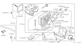 Diagram for 2001 Nissan Altima A/C Expansion Valve - 92200-0Z800