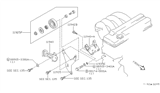 Diagram for 1999 Nissan Altima A/C Idler Pulley - 11945-9E000