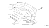 Diagram for 2001 Nissan Altima PCV Hose - 11823-9E000