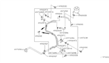 Diagram for 2000 Nissan Altima Power Steering Hose - 49725-1Z200