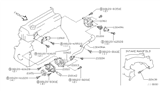 Diagram for 1999 Nissan Altima Thermostat Housing - 11060-F4405