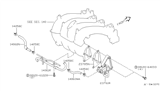 Diagram for 1999 Nissan Altima Idle Control Valve - 23781-9E000