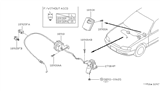 Diagram for Nissan Cruise Control Module - 18930-9E100