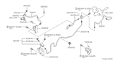 Diagram for 1998 Nissan Altima Clutch Hose - 30851-1E410