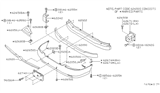 Diagram for 1998 Nissan Altima Bumper - F2022-9E025